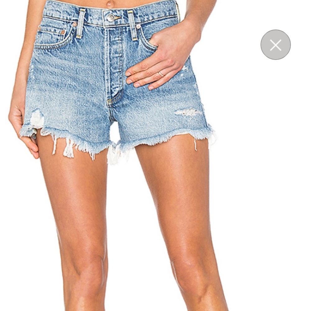 SOLD🚨🚨LIKE NEW- AGOLDE PARKER SHORTS SWAPMEET